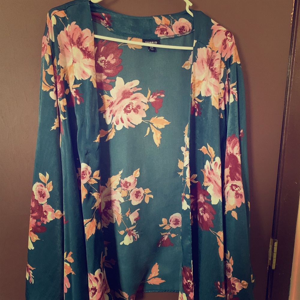 Floral Torrid Kimono